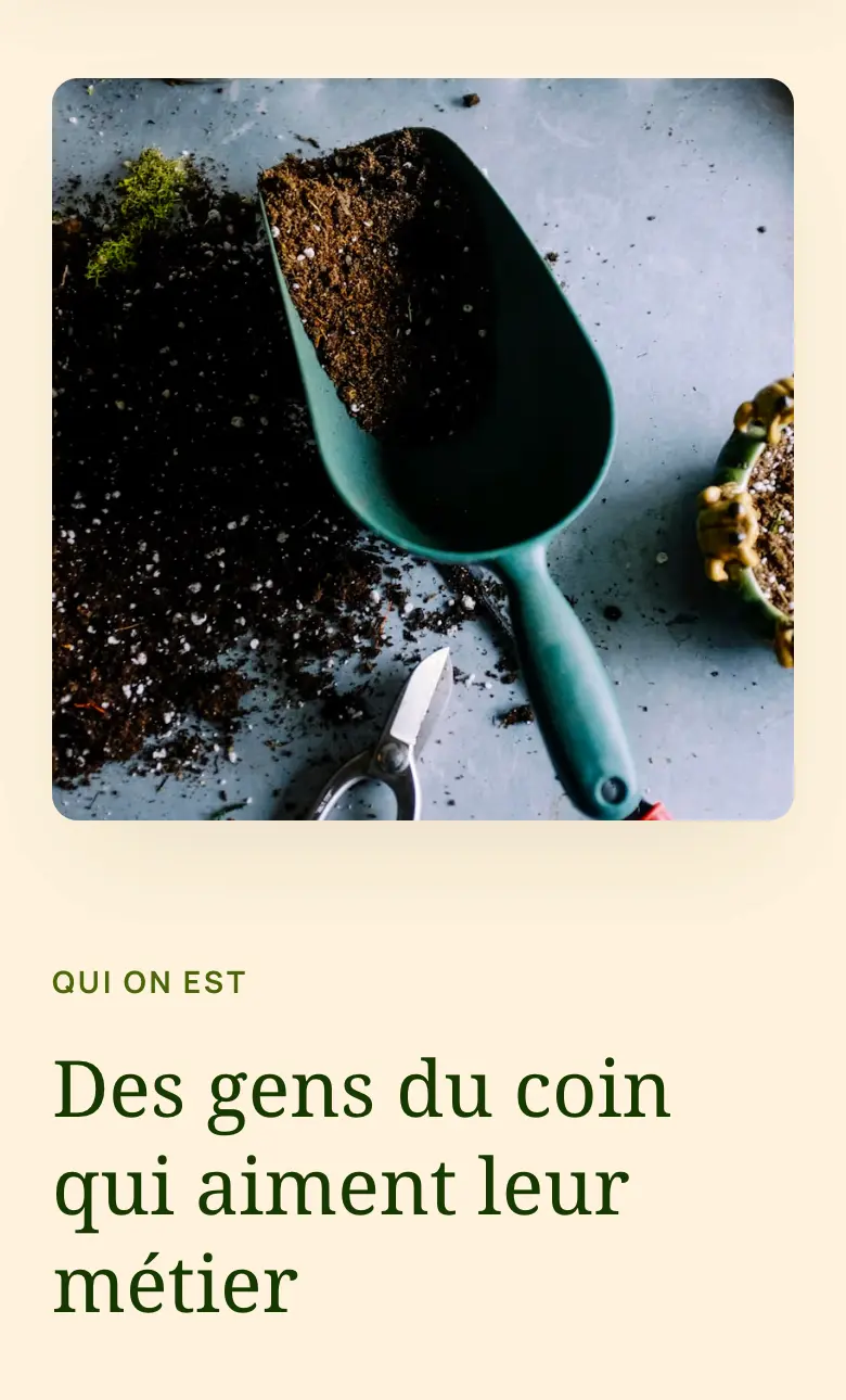 Aperçu du projet Jardin Sauvage